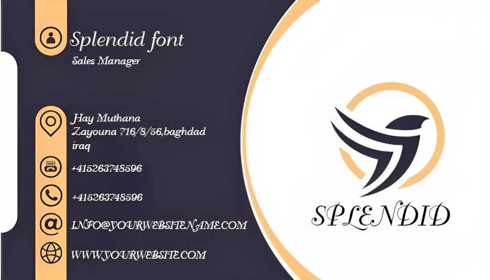Splendid Font | Free Font Download | Download Thousands of Fonts for Free Sample Image