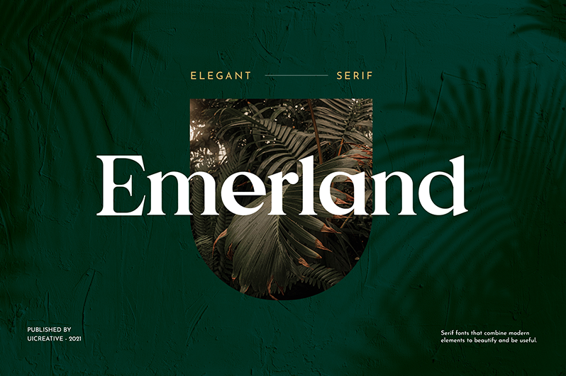 Emerland Font | Free Font Download | Download Thousands of Fonts for Free Sample Image