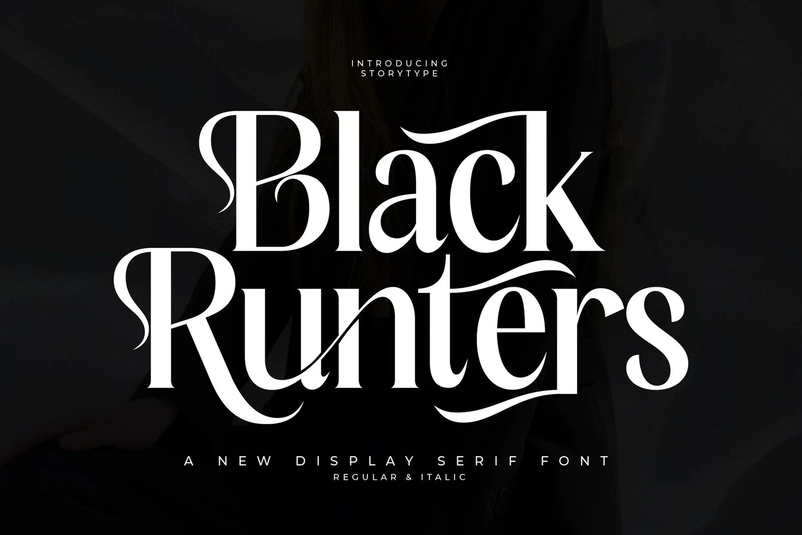 Black Runters Font | Free Font Download | Download Thousands of Fonts for Free Sample Image