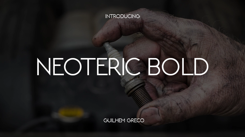 Neoteric Bold Demo Font | Free Font Download | Download Thousands of Fonts for Free Sample Image