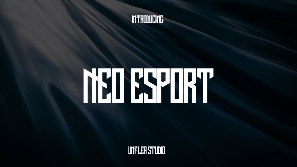 NEO ESPORT Font Free Font Download Download Thousands of Fonts for Free