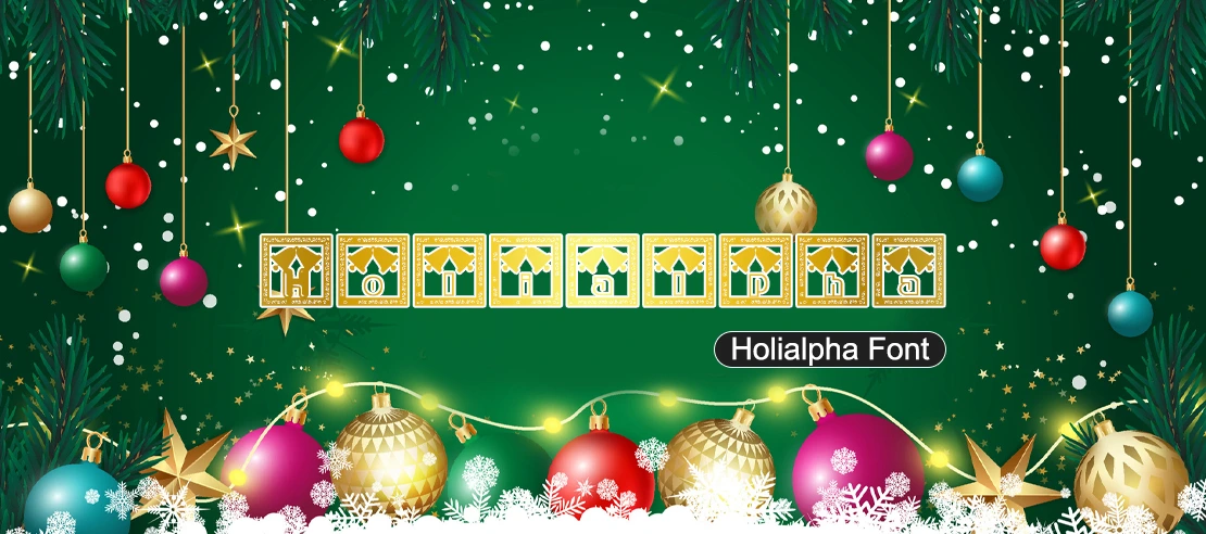 Holialpha Font | Free Font Download | Download Thousands of Fonts for Free Sample Image