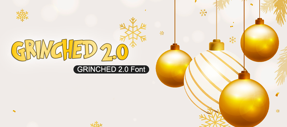 GRINCHED 2.0 Font | Free Font Download | Download Thousands of Fonts for Free Sample Image