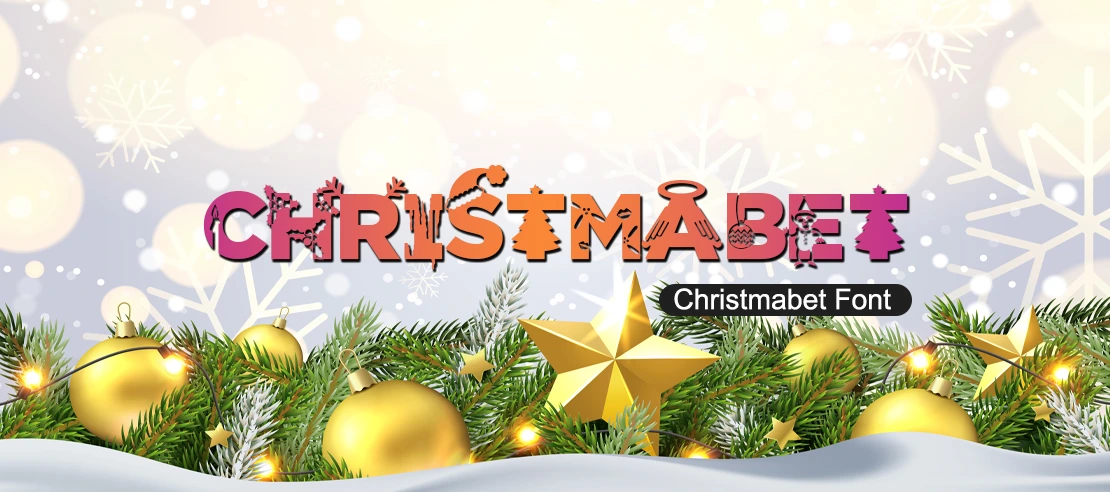 Christmabet Font | Free Font Download | Download Thousands of Fonts for Free Sample Image
