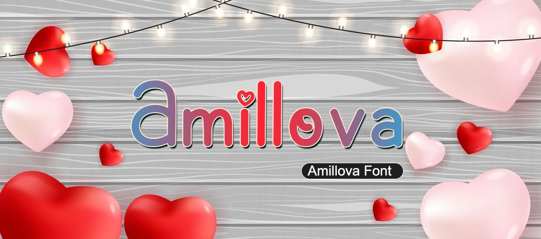 Amillova Font | Free Font Download | Download Thousands of Fonts for Free Sample Image