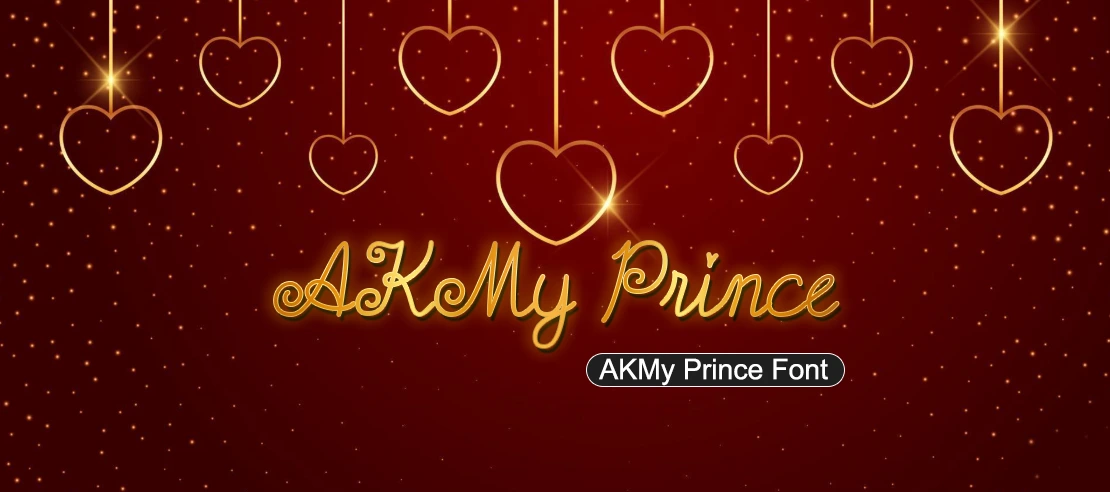 AKMy Prince Font | Free Font Download | Download Thousands of Fonts for Free Sample Image