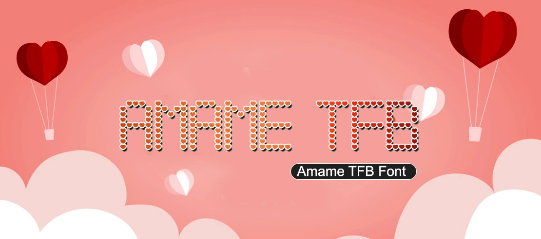 Amame TFB Font | Free Font Download | Download Thousands of Fonts for Free Sample Image