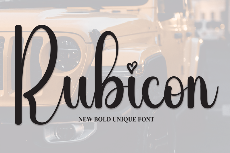 Rubicon Font | Free Font Download | Download Thousands of Fonts for Free Sample Image