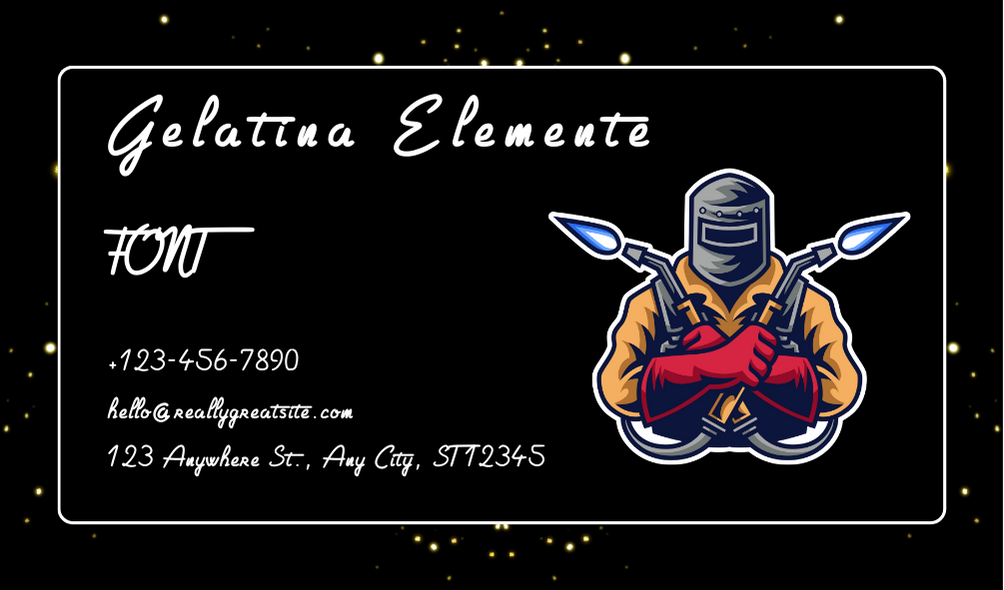 Gelatina Elemente Font | Free Font Download | Download Thousands of Fonts for Free Sample Image