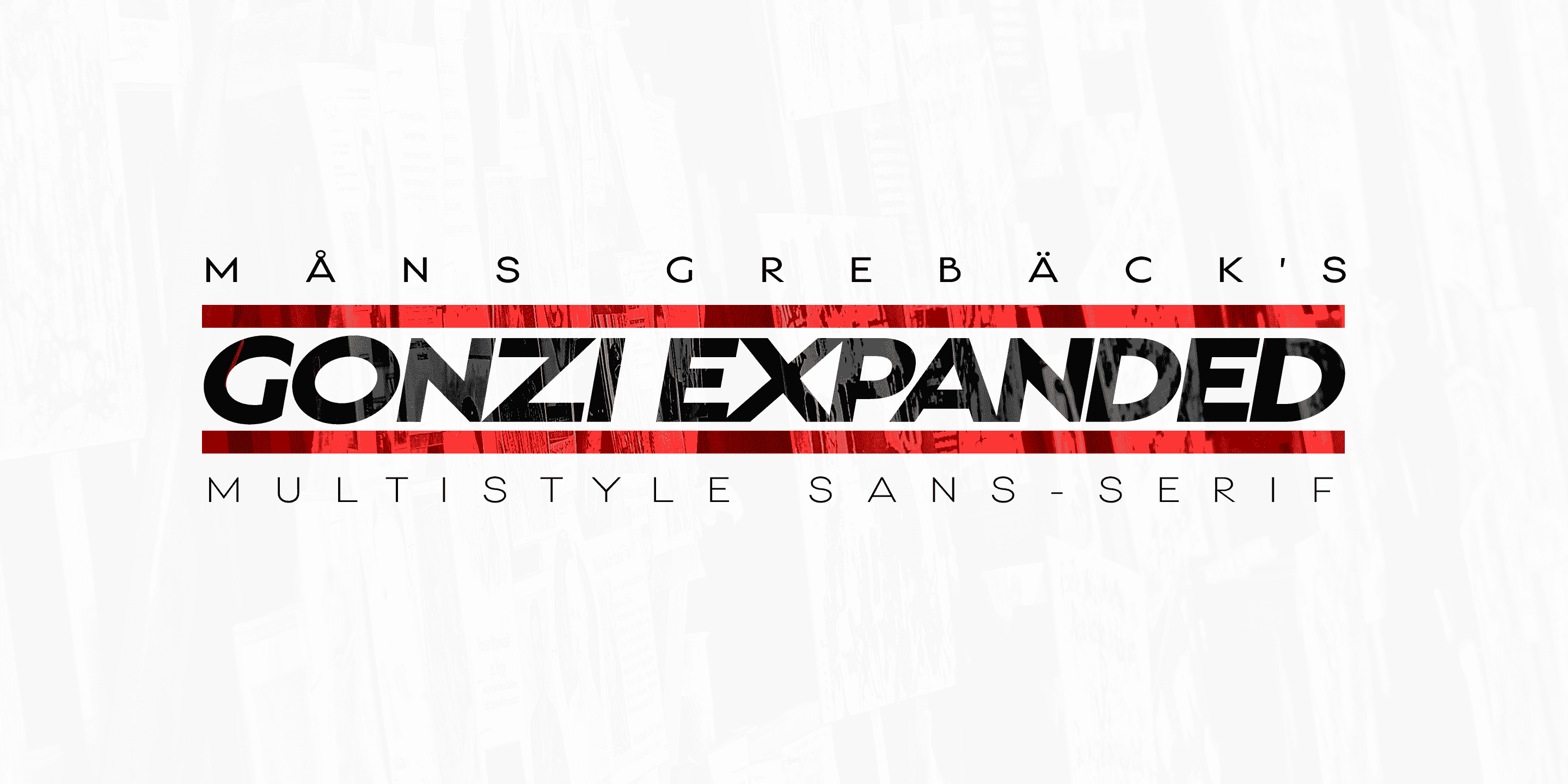 Gonzi Expanded Regular Font | Free Font Download | Download Thousands of Fonts for Free Sample Image