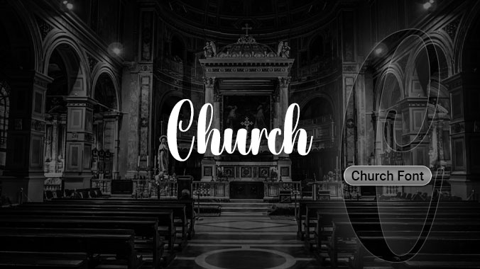 Church Font | Free Font Download | Download Thousands of Fonts for Free Sample Image