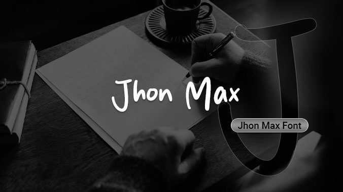 Jhon Max Font | Free Font Download | Download Thousands of Fonts for Free Sample Image