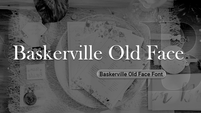 Baskerville Old Face Font | Unduh Font Gratis | Unduh Ribuan Font Gratis Sample Image