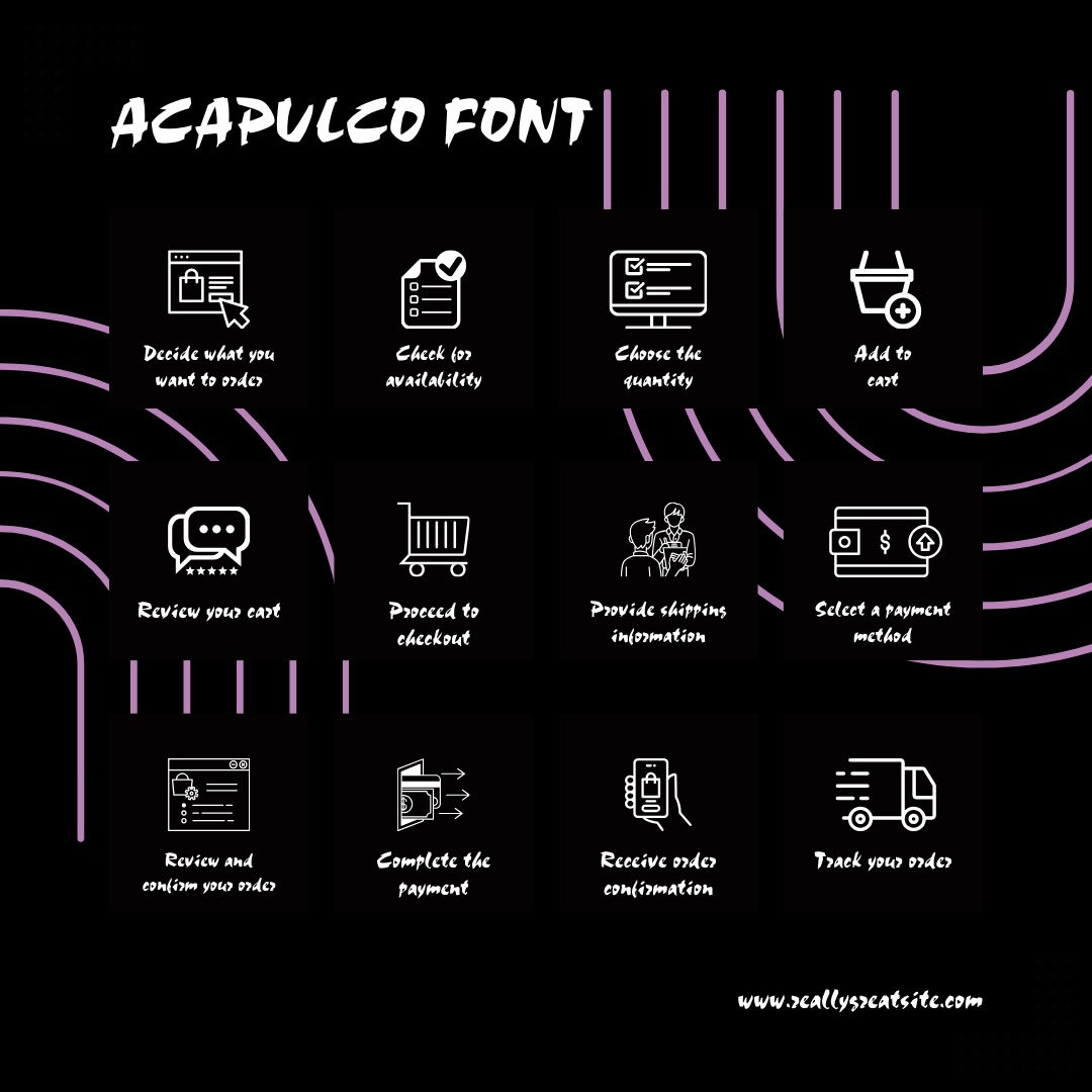 Acapulco Font | Free Font Download | Download Thousands of Fonts for Free Sample Image