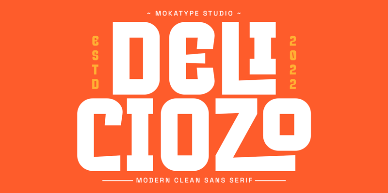 Deliciozo Font | Free Font Download | Download Thousands of Fonts for Free Sample Image