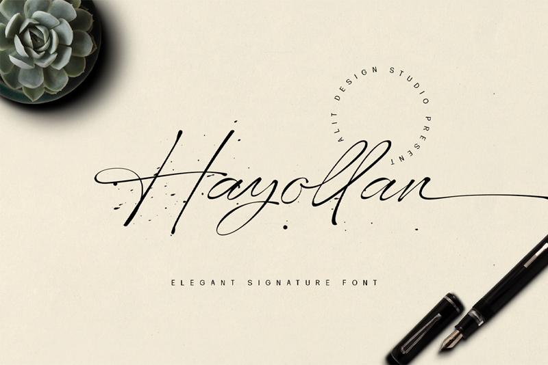 Hayollan Regular Font | Free Font Download | Download Thousands of Fonts for Free Sample Image