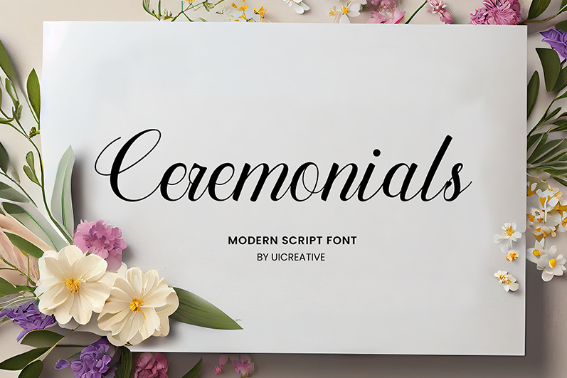 Ceremonials Font | Free Font Download | Download Thousands of Fonts for Free Sample Image