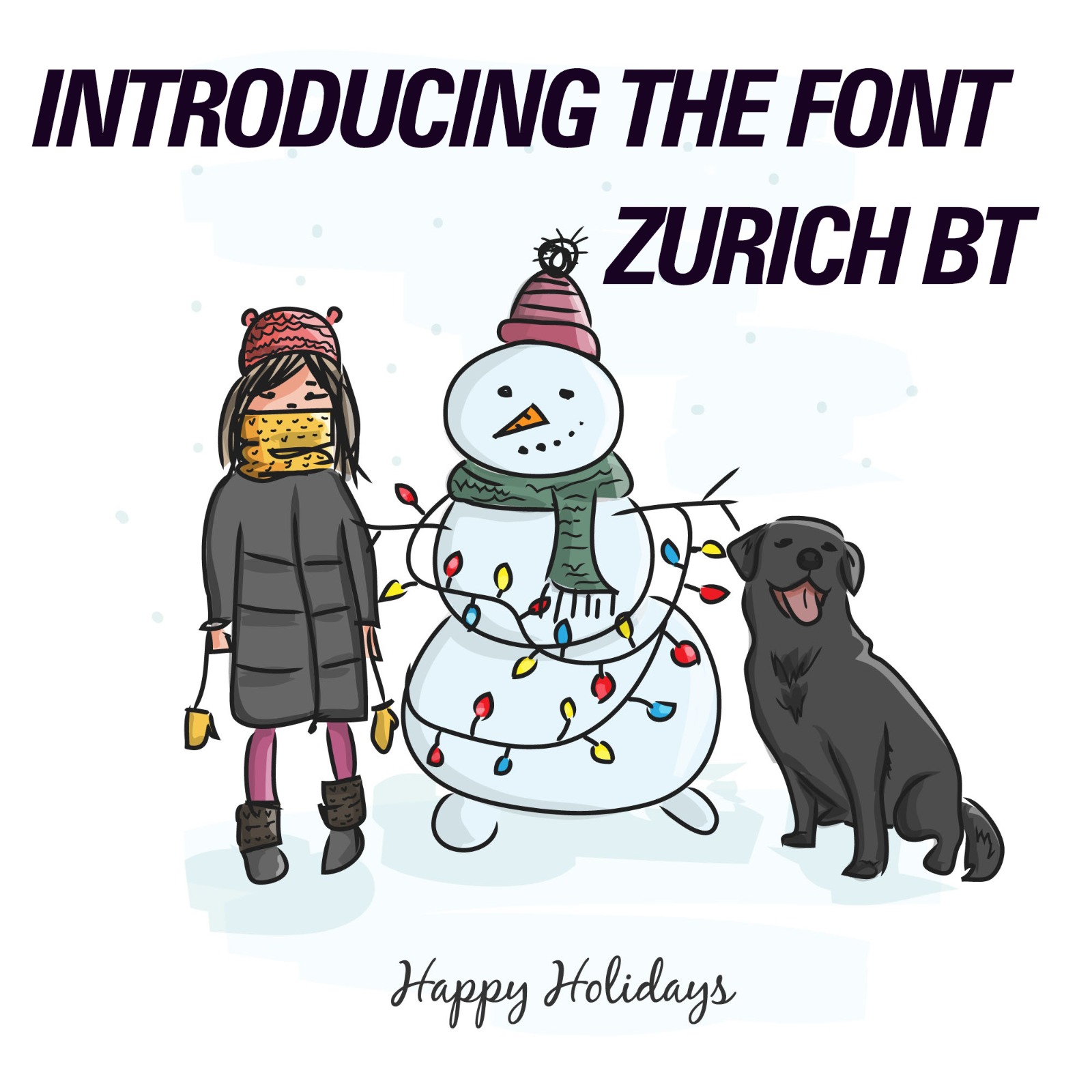 Zurich BT Black Italic Font | Free Font Download | Download Thousands of Fonts for Free Sample Image