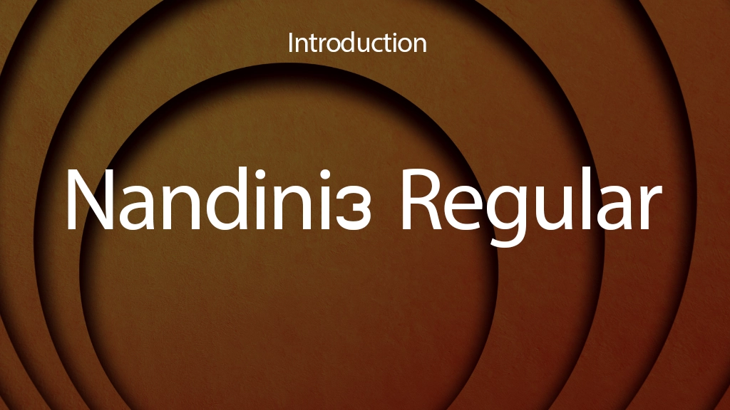 Nandini3 Regular Font | Free Font Download | Download Thousands of Fonts for Free Sample Image