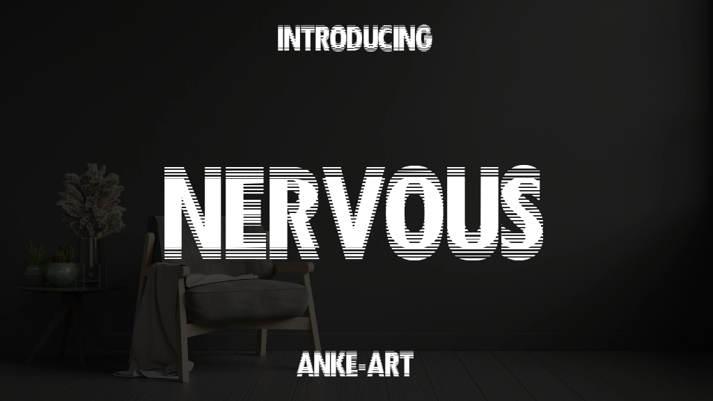 Nervous Font | Free Font Download | Download Thousands of Fonts for Free Sample Image