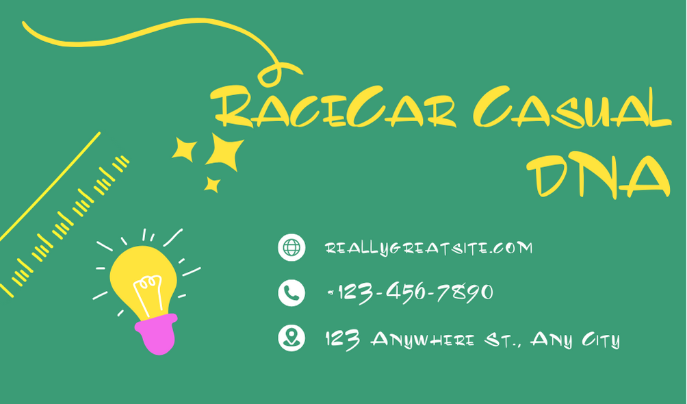 RaceCar Casual DNA Font | Free Font Download | Download Thousands of Fonts for Free Sample Image