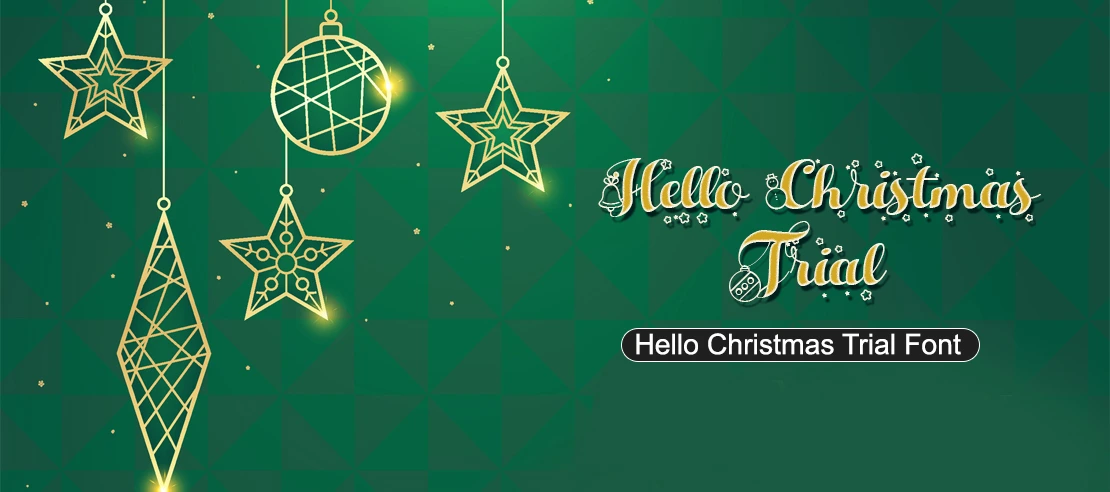 Hello Christmas Trial Font | Free Font Download | Download Thousands of Fonts for Free Sample Image