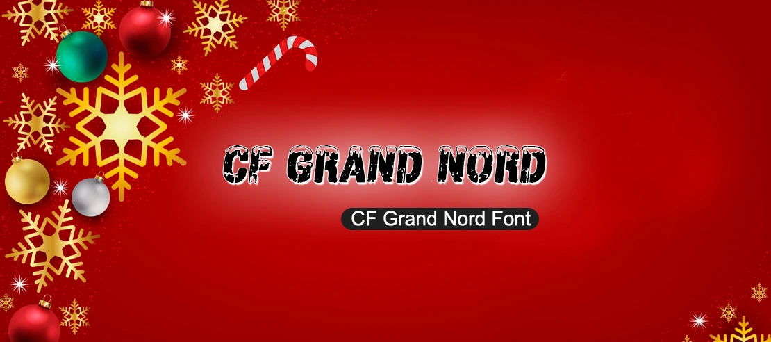 CF Grand Nord Font | Free Font Download | Download Thousands of Fonts for Free Sample Image