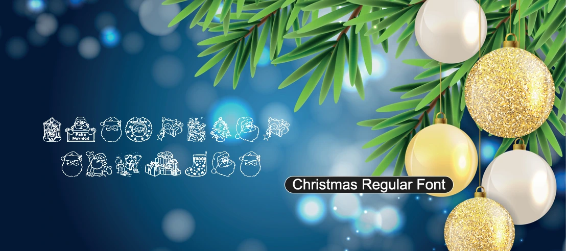 Christmas Regular Font | Free Font Download | Download Thousands of Fonts for Free Sample Image