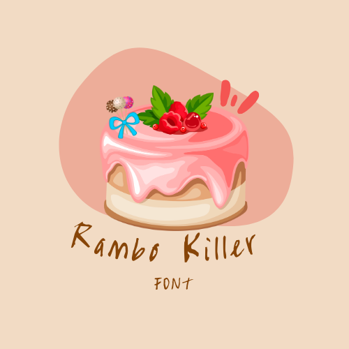 Rambo Killer Font | Free Font Download | Download Thousands of Fonts for Free Sample Image