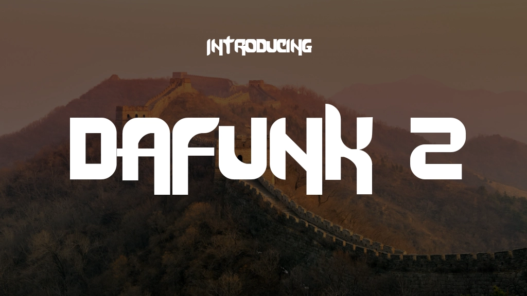 Dafunk 2 Font | Free Font Download | Download Thousands of Fonts for Free Sample Image