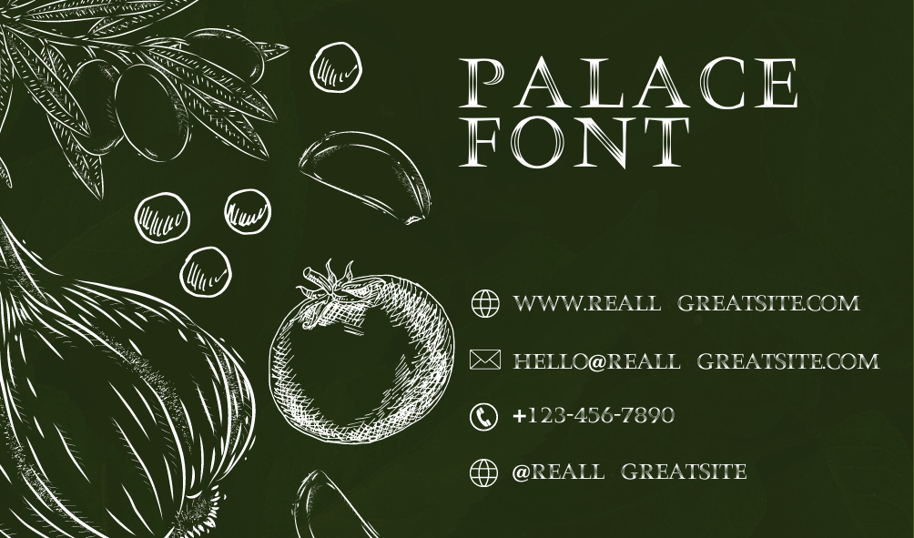 Palace Font | Free Font Download | Download Thousands of Fonts for Free Sample Image