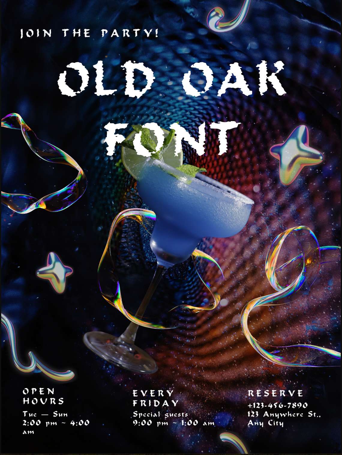 Old Oak Font | Free Font Download | Download Thousands of Fonts for Free Sample Image