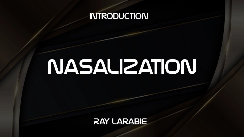 Nasalization Free Font | Free Font Download | Download Thousands of Fonts for Free Sample Image