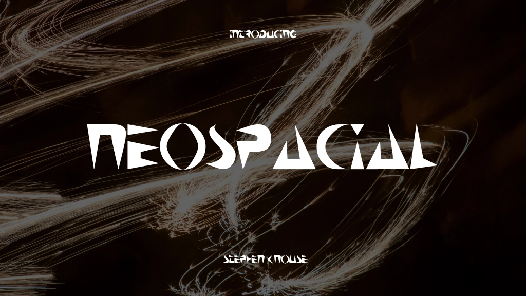 NeoSpacial Font | Free Font Download | Download Thousands of Fonts for Free Sample Image