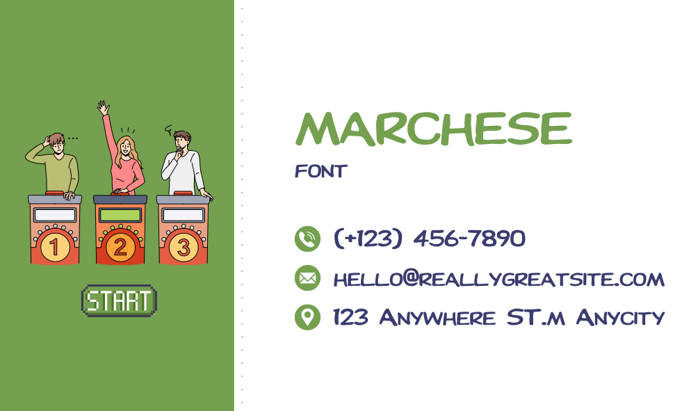 Marchese Font | Free Font Download | Download Thousands of Fonts for Free Sample Image