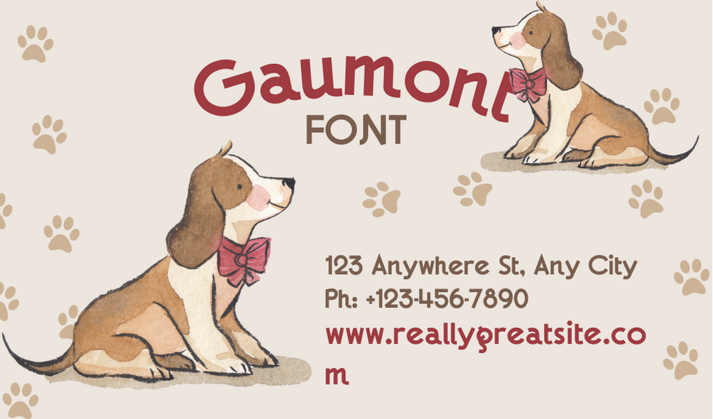 Gaumont Font | Free Font Download | Download Thousands of Fonts for Free Sample Image