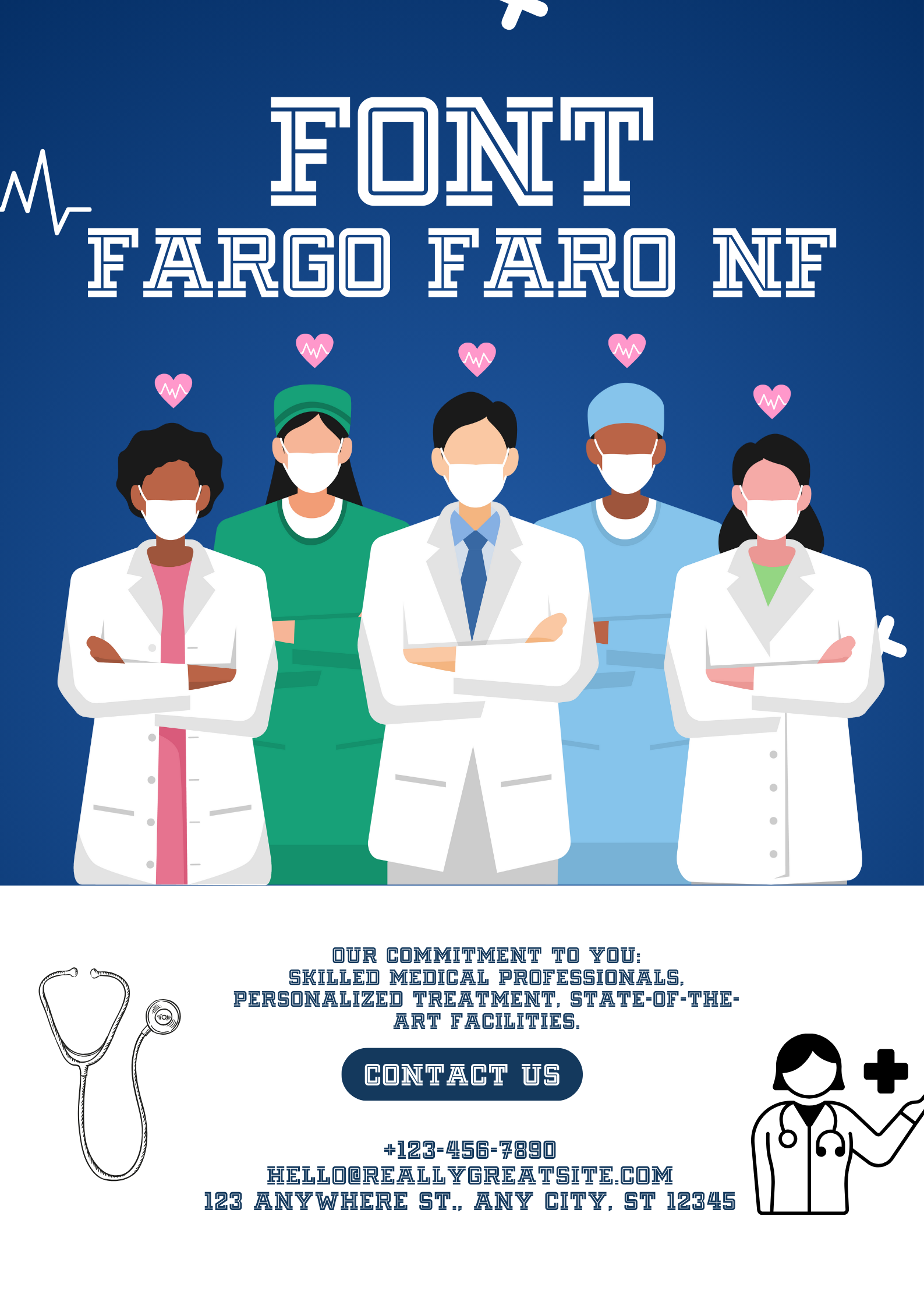 Fargo Faro NF Font | Free Font Download | Download Thousands of Fonts for Free Sample Image