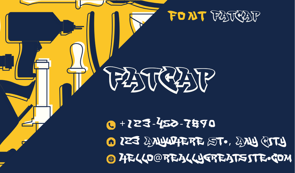 FatCap Font | Free Font Download | Download Thousands of Fonts for Free Sample Image