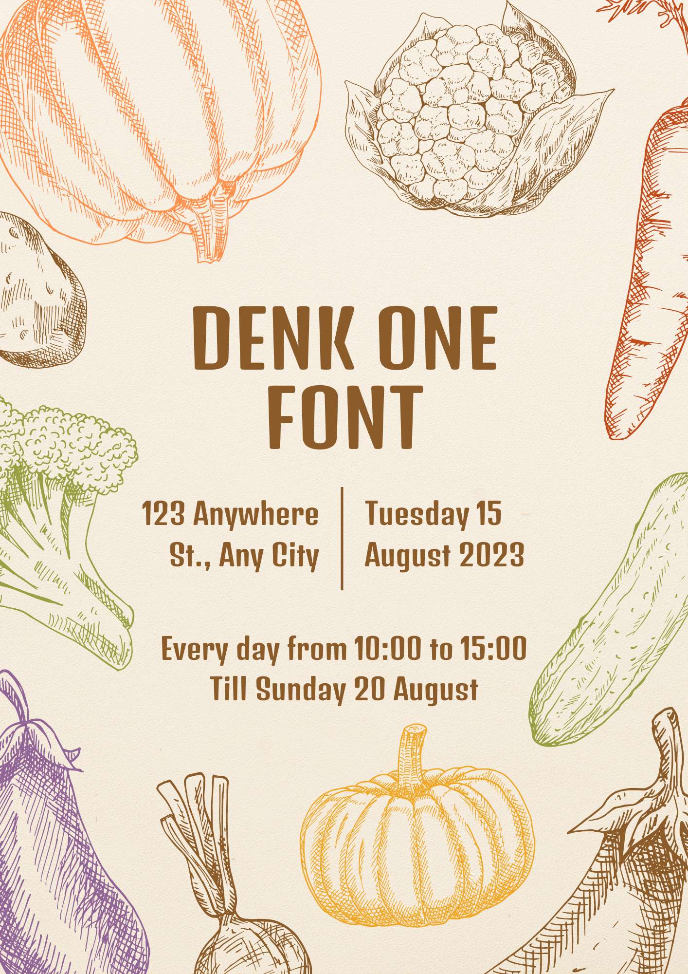 Denk One Font | Free Font Download | Download Thousands of Fonts for Free Sample Image