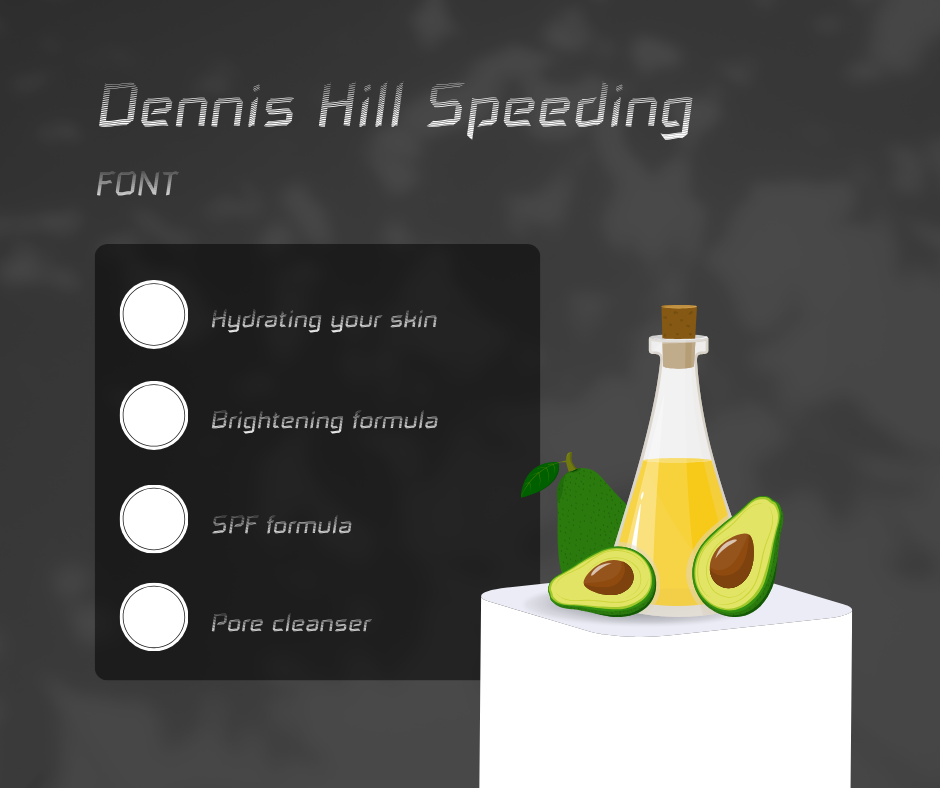 Dennis Hill Speeding Font | Free Font Download | Download Thousands of Fonts for Free Sample Image