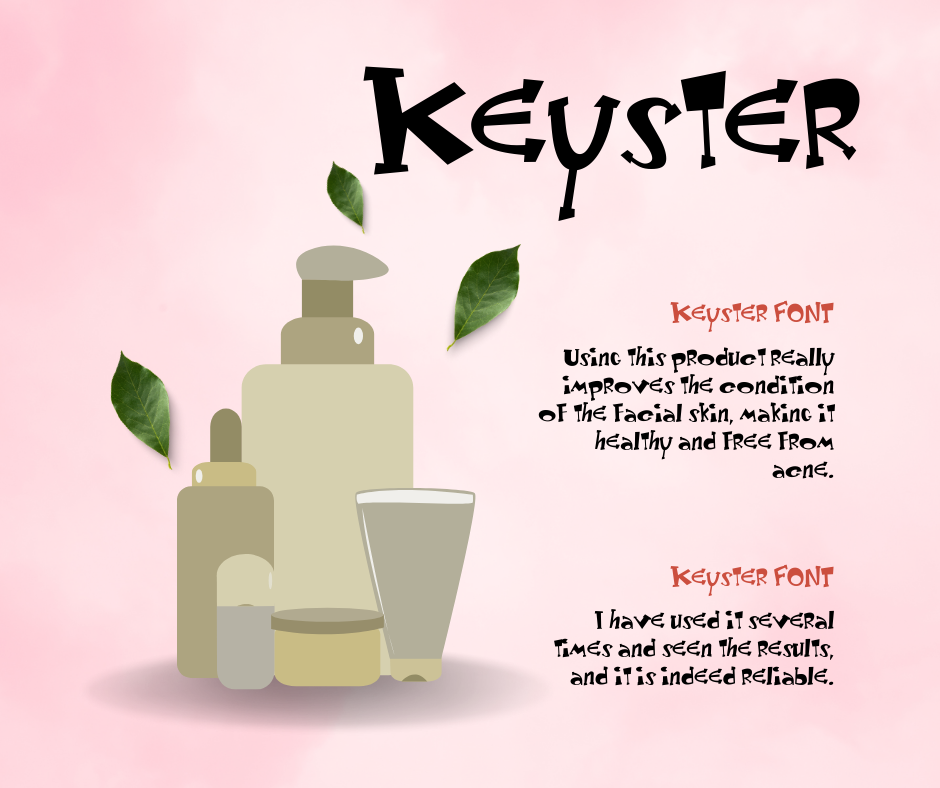 Keyster Font | Free Font Download | Download Thousands of Fonts for Free Sample Image