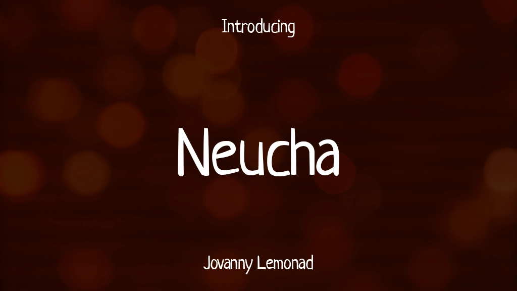 Neucha Font | Free Font Download | Download Thousands of Fonts for Free Sample Image