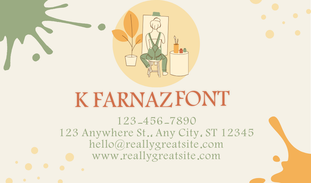 K Farnaz Font | Free Font Download | Download Thousands of Fonts for Free Sample Image