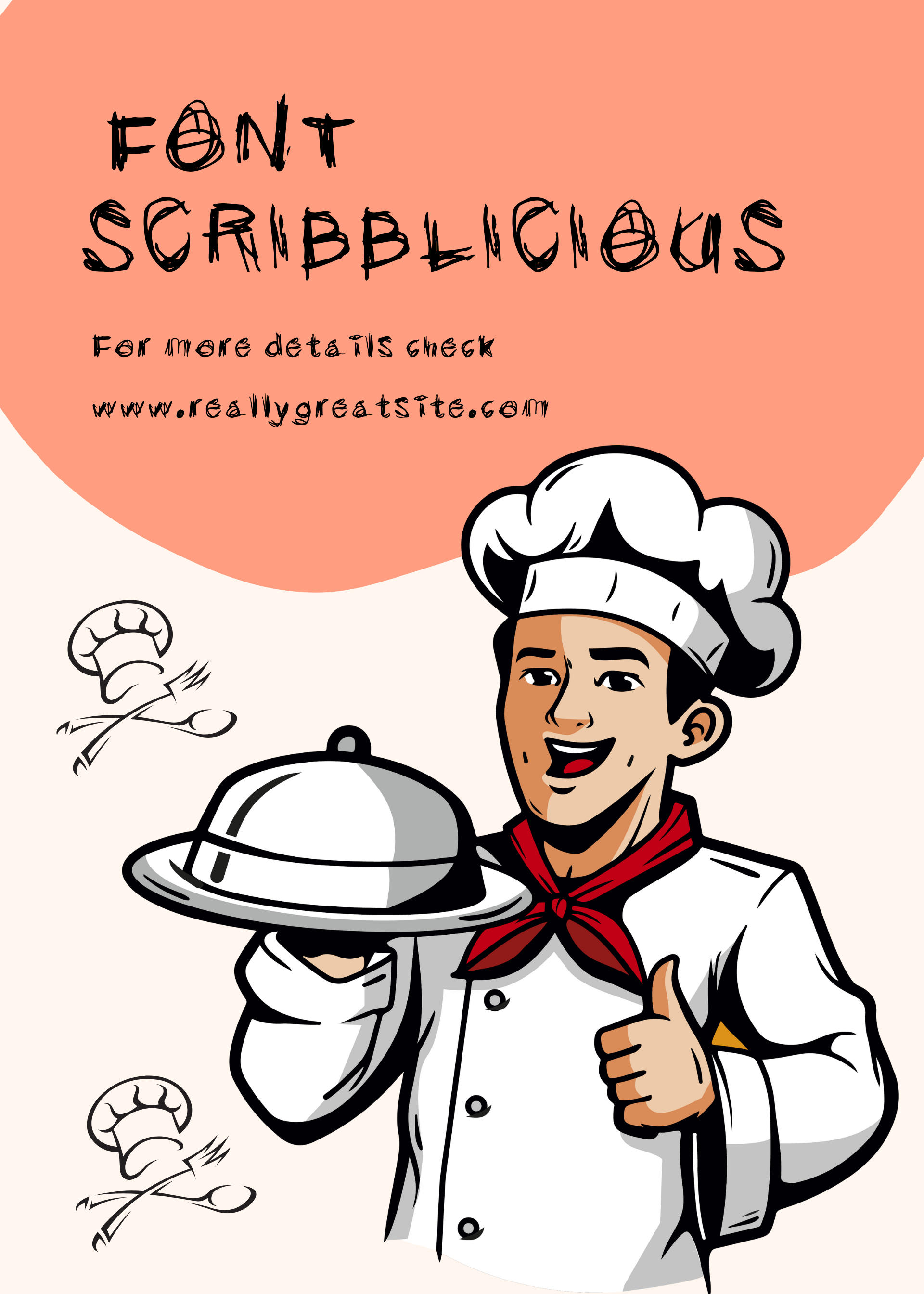 Scribblicious Font | Free Font Download | Download Thousands of Fonts for Free Sample Image