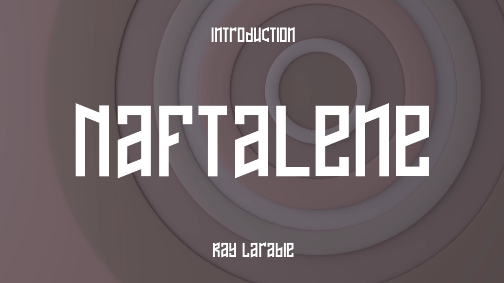 Naftalene Font | Free Font Download | Download Thousands of Fonts for Free Sample Image