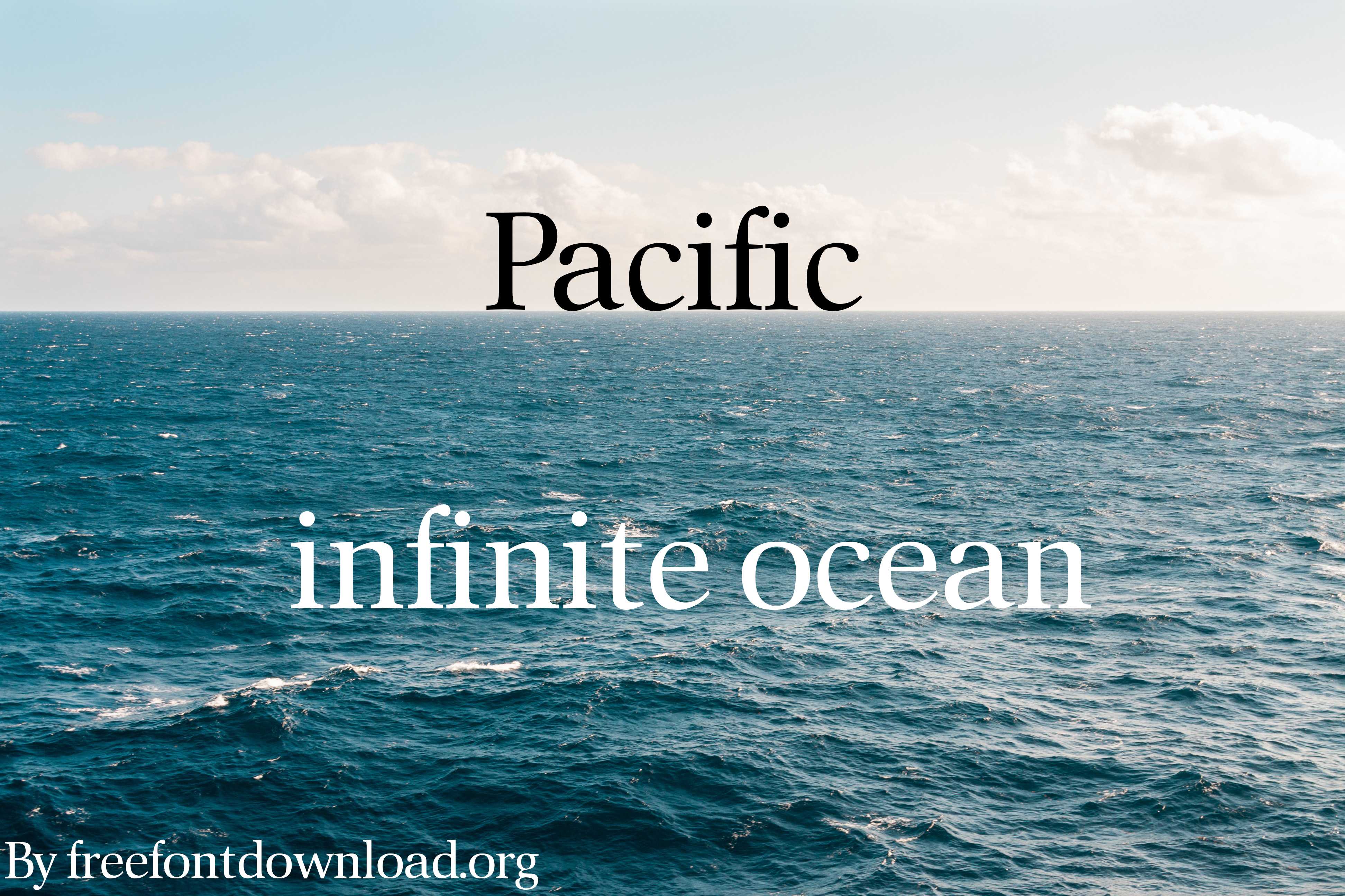 Pacific Font | Free Font Download | Download Thousands of Fonts for Free Sample Image