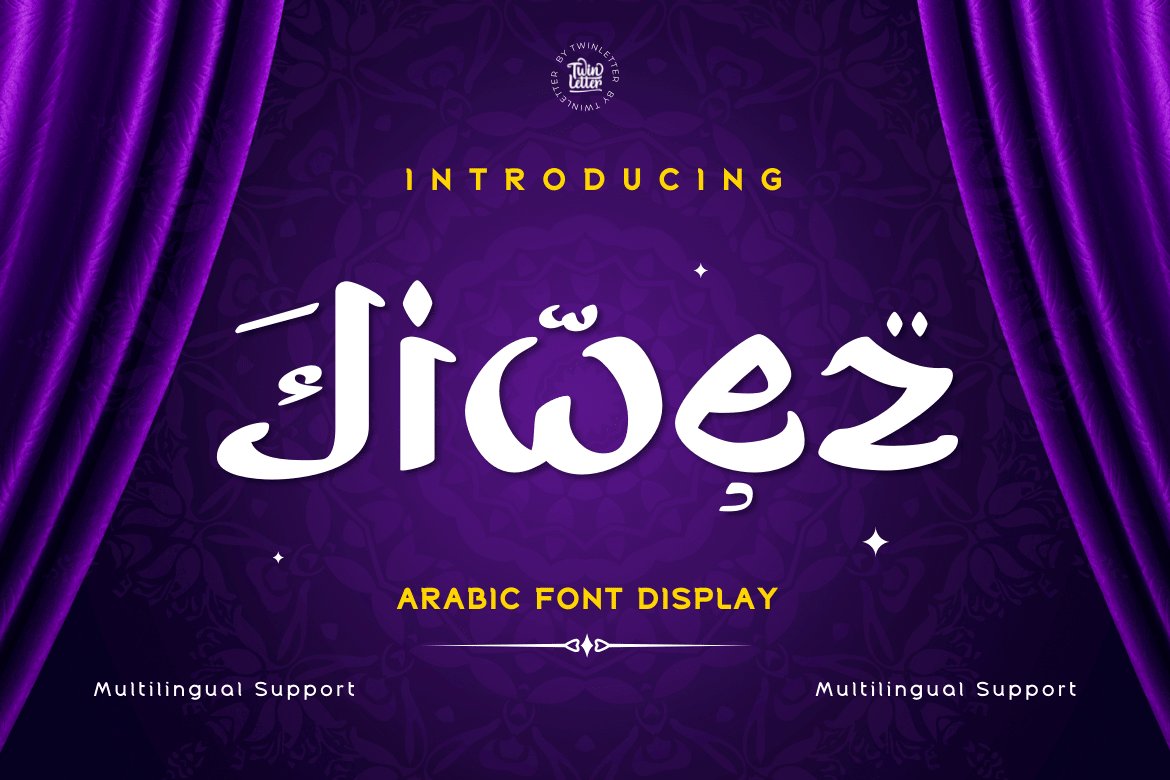 Jiwez Regular Font | Free Font Download | Download Thousands of Fonts for Free Sample Image